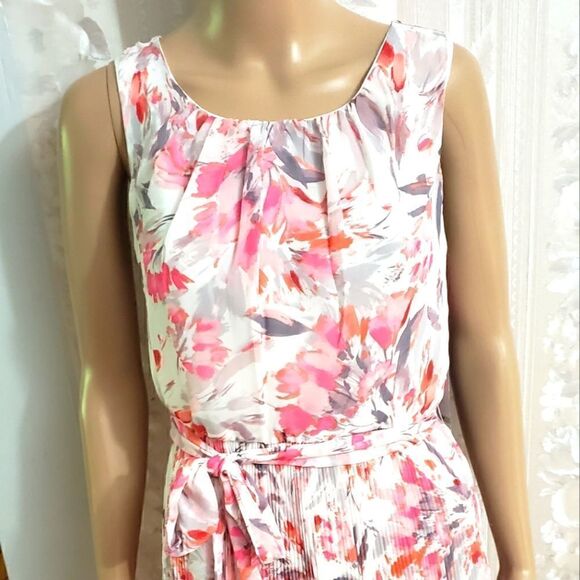 R&K Floral Belt Maxi Dress - Picture 3 of 6